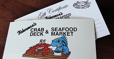 store Gift Certificates